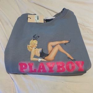 playboy x misguided crewneck